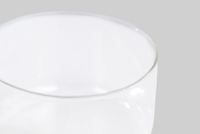 glass inner of meal prep bowl
