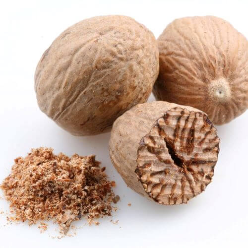 different forms of nutmeg